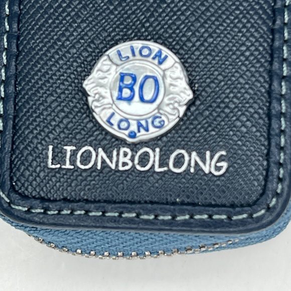 Lion Bolong Car Key Pouch Chain With Zipper Leather Case Black / LIONBOLONG - Picture 2 of 10